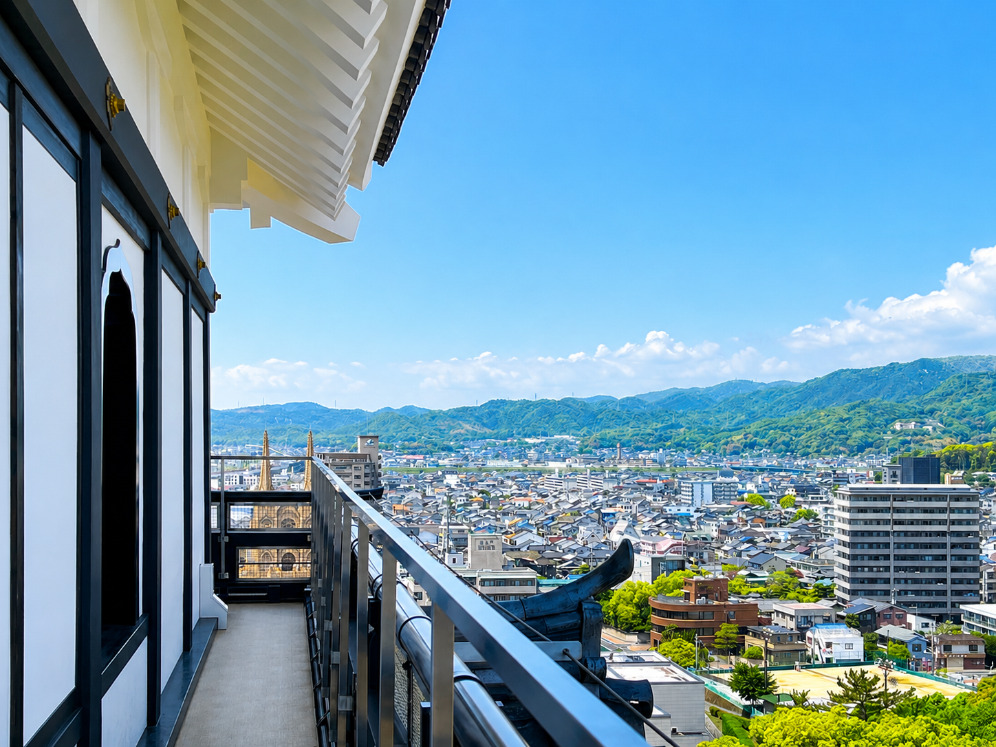 福山の町並み