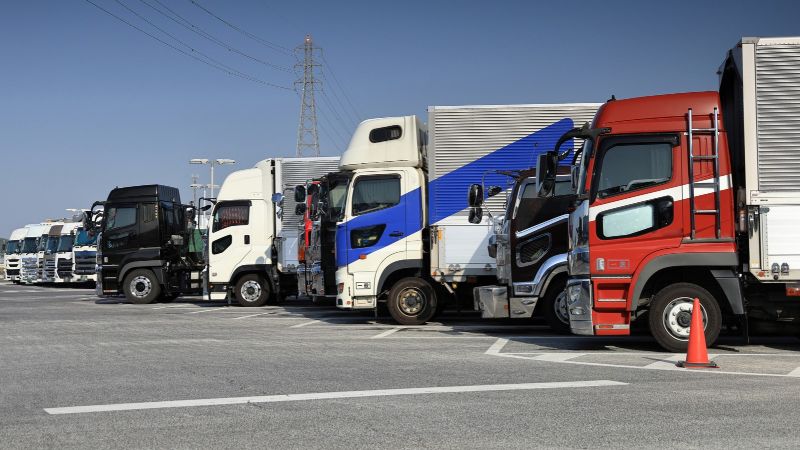 一般貨物自動車運送事業で使用される事業用トラック